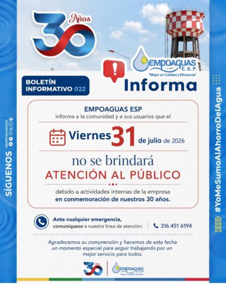 BOLETIN INFORMATIVO 022